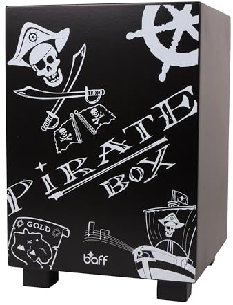 Baff 4351 Pirat Kinder-Cajon/Kindertrommelhocker