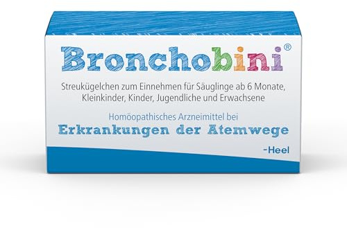 Bronchobini von Heel - Natürliche Unterstützung bei Erkältungshusten | Natürliches Arzneimittel von Heel, Für Babys, Kinder und Erwachsene, Made in Germany
