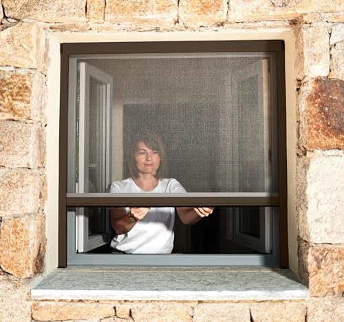 Estor mosquitera, para ventana y puerta, de aluminio - Lujo