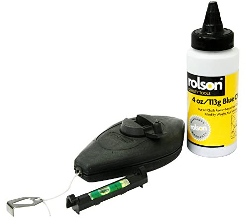 Rolson 52537 3 pc Chalk Line Set