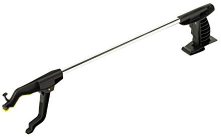 Homecraft Handi Reacher, Long Handled Extension Grabber Tool, Litter/Rubbish Pickup Aid and Lightbulb Remover, Garden Nabber, 30
