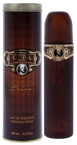 Cuba Brown EDT vaporisateur/Spray para él 100 ml