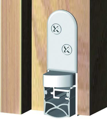 Athmer Türdichtung Schall-Ex® Ultra WS 1208 mm kürzbar