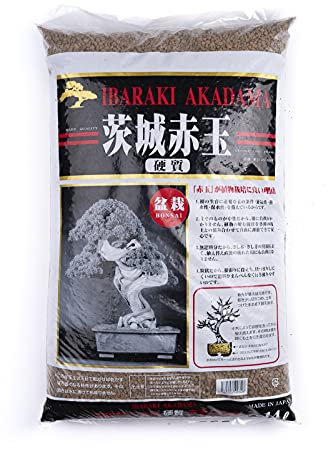 Akadama Hard Quality Ibaraki Lt. 14 - Fine-Medium Grain (2-5 mm) Bonsai Plants (Japan) (Neutral Japanese Substrate)