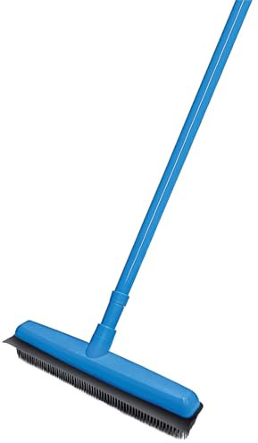 Gummibesen Rubber Broom mit Teleskopstiel - Profiqualität