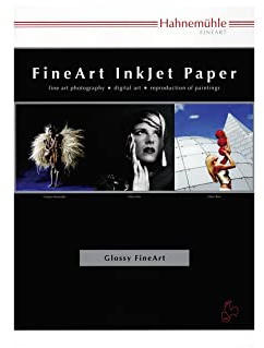 Hahnemühle 10641669 Digital FineArt Baryta Papier, 325 g/m², DIN A3+, 329 x 483 mm, hellweiß