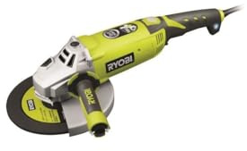 Meuleuse d'angle RYOBI 2000W 230mm - coffret antichoc - Disque diamant EAG2000RSD1
