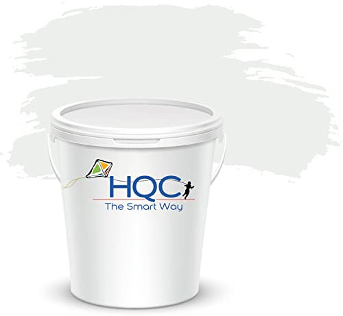 HQC Weather Shield Smooth Masonry Paint | 5L in 30+ Colours | Storm Proof, Scrub Resistance & Waterproof | Weatherproof Technology Designed with Acrylic Resin for Ultimate Protection Light Grey