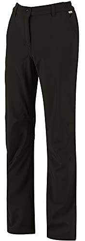 Regatta Pantalon Technique Femme Fenton Trousers Femme Black FR : M (Taille Fabricant : 14)