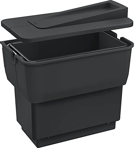 BLANCO 512880 Singolo, Noir/Gris, 14 Liter