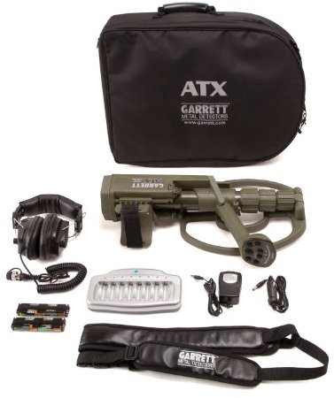 Garrett – Metalldetektor ATX – Induktionstechnologie, vibrierend – Werkzeug für Goldgräber