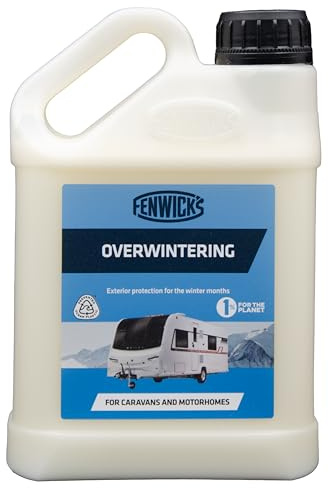 Fenwick’s Over Wintering Caravan & Motorhome Protector 1L – Anti-Corrosion & Weather Protection – Safeguards GRP, Aluminium, Plastics & Metal Fittings – Long-Lasting Winter Storage Care