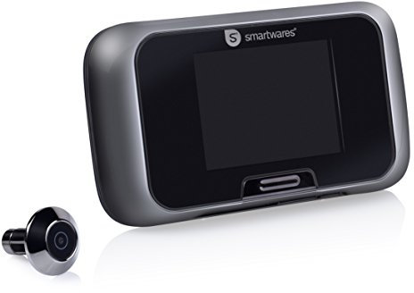 Smartwares Video Türspion VD27, 1 Stück, Black, 10.018.27