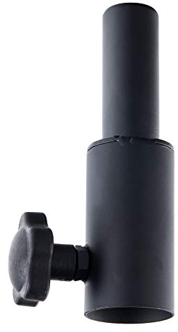 Pronomic Boxenstativadapter 35mm zu 25mm (Flanschadapter aus Metall, solide Verarbeitung)