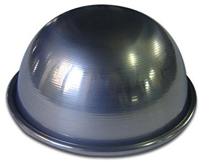 FORMA STAMPO DOLCI IN ALLUMINIO PARROZZO ZUCCOTTO 18 X 9 H CM