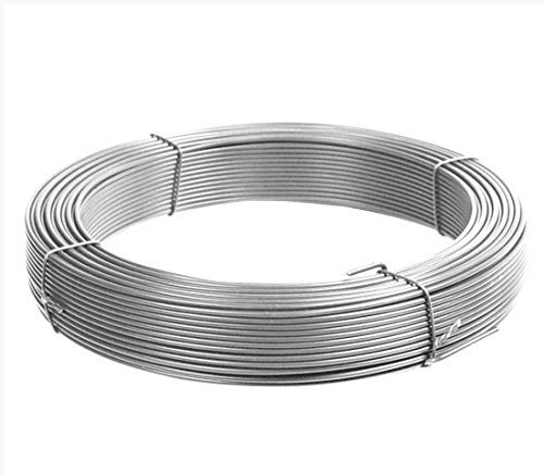 ITALFROM Filo di Tensione Zincato Diametro 2,2mm per Recinzioni in Rete Metalica Matassa da 100 mt cod.2199