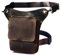 Le'aokuu Messager Sacs en Cuir Véritable Hommes Équitation Sac à bandoulière Sacs de la Ceinture Sports (211-1 A Marron)
