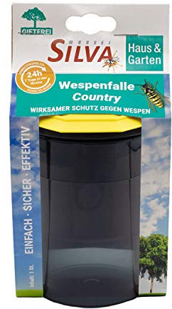 Silva Country Trappola per vespe casa e giardino, sicura ed ecologica per interni ed esterni