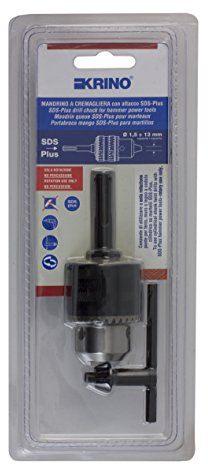 Krino 2800910 portabrocas con llave Casquillo SDS-plus, acero, capacidad 1.5 ÷ 13 mm