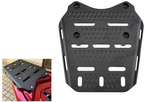 Motorbike Rear Luggage Rack For PCX 125 150 PCX150 PCX125 2014-2023 Motorcycle Rear Storage Box Luggage Case Rack Bracket Support Cargo Holder Panel(Black)