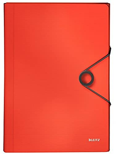Leitz 45791020 Solid Projektmappe PP A4, hellrot