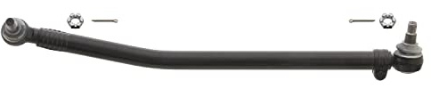 febi bilstein 17153 Lenkstange mit Kronenmutter und Splint, vom Lenkgetriebe zum 1. Lenkzwischenhebel, 1 Stück