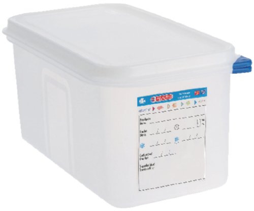 Araven - Contenitore per alimenti, 6 litri, 6 litri, 150 x 325 x 176 mm (altezza x larghezza x profondità). Quantità: 4 pezzi
