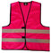Korntex Funktionsweste, Warnweste, Signalweste - Kinder KWM100S, Magenta, S