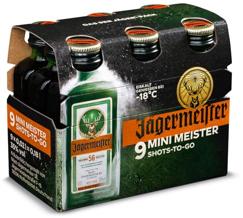 Jägermeister 9-JägerPack 35% Vol. 9x0,02l