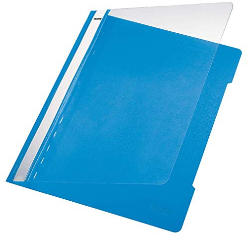 LEITZ® Schnellhefter 4191, für DIN A4, PVC, 25 Stück hellblau