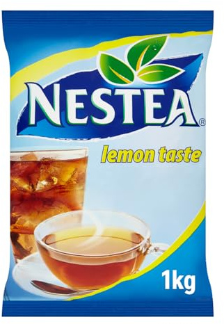 Nestea Tè Limone Solubile Bevanda Calda o Fredda Busta 1kg | Preparato solubile con estratto di tè al limone per bevanda calda o fredda.