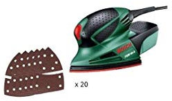 Bosch lijadora delta verde elec. 80wpsm80 + 20fogli (escatol