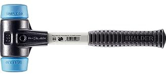 Halder 3701050 Simplex TPE-Soft Soft-Face Mallet with Fibre-Glass Handle, Multi-Colour, 50 mm