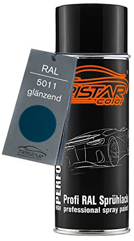 TRISTARcolor RAL 5011 Stahlblau Spraydose 400 ml glänzend schnelltrocknend