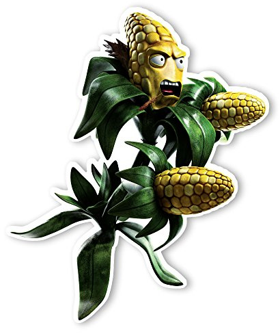 Plants vs. Zombies Garden Warfare 2 Wall Decal: Kernel Corn (10 in x 12 in)