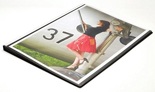 Präsentations-Sichtbuch, 30 Hüllen, A3, PP schwarz, 1 Stück