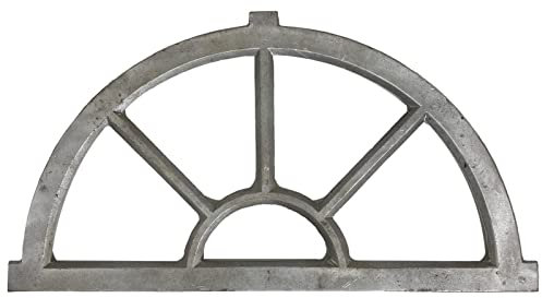 aubaho Stallfenster aus Aluminium 63cm Fenster Eisenfenster Scheunenfenster Antik-Stil