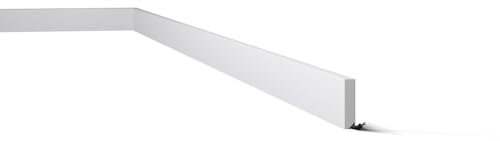 FT2 WALLSTYL Zócalo - 58 x 13 x 2000 mm - NOËL & MARQUET - una marca de NMC - Poliestireno de alta densidad