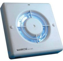 MANROSE Quiet Fan QF100S 4 Standard Extractor Fan 27db at 3M Low Energy 4.8W