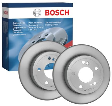 Bosch BD267 Discos de freno, certificación ECE-R90, 1 juego de 2 discos