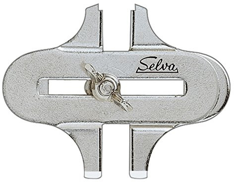 SELVA Universalschlüssel Für Zentralschrauben und -muttern. Weiter Justierbereich. Auch zum Öffnen von verschraubten Armbanduhrböden. - C327758