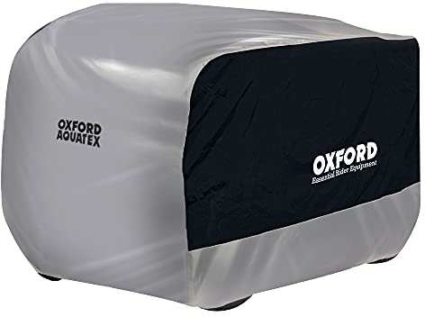 Oxford Aquatex ATV All Terrain Vehicle Quad Bike Cover (Large) (CV210), Black/Silver