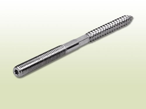 verzinkte Stockschraube M10x250mm für Schraubrohrschelle