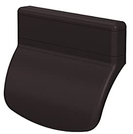 MS Beschläge® Balkontürgriff Terassentürgriff Ziehgriff aus Kunststoff in verschiedenen Farben (Braun - RAL 8019)