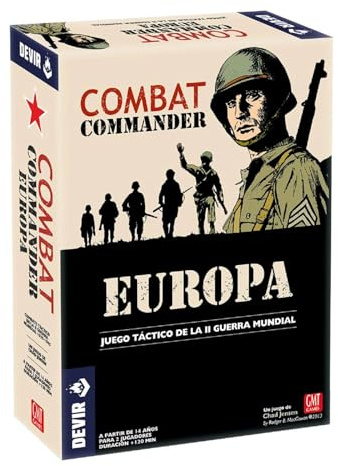 Devir Combat Commander: Europa - Brettspiel und Strategiespiel für 2 Spieler ab 14 Jahren (BGCOMMANDER)