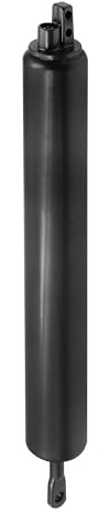 PRIME-LINE K 5073 Chiudiporta pneumatico standard, nero, 1 confezione