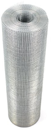 Easipet Galvanised Welded Wire Mesh 36 Inch x 15 Metre Roll with 1/4 Inch Square Mesh