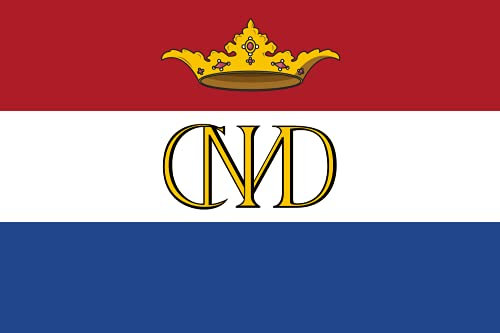 magFlags Bandera Large New Holland | Putative flag of Maurício de Nassau in Brazil | Putativa de Maurício de Nassau no Brasil | bandera horizontal | 1.35m² | 90x150cm