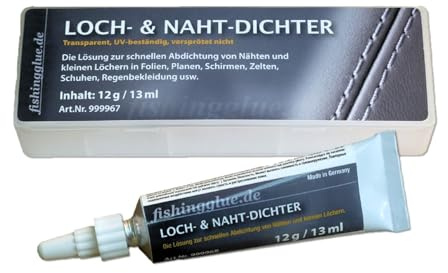 fishingglue.de Loch-& Naht-Dichter 12g, flüssiges PVC