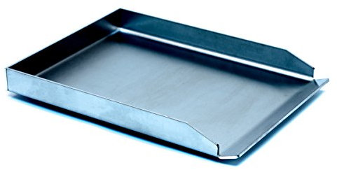 Inox Plancha/Griddle Plaque de Plate/Plaque de cuisson/Burger 445x260x4mm